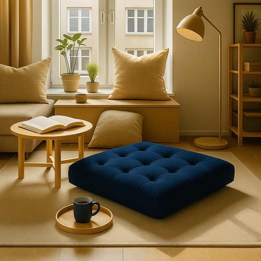 Floor Pillows for Small Spaces – Smart, Stylish Seating for Minimalist Living