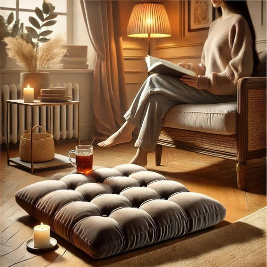 No Sofa Needed: Floor Pillow Styling Tips for a Cozy Grounded Lifestyle