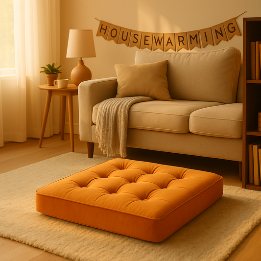 The Perfect Housewarming Gift: A LuziQove Floor Cushion That Blends Comfort and Style