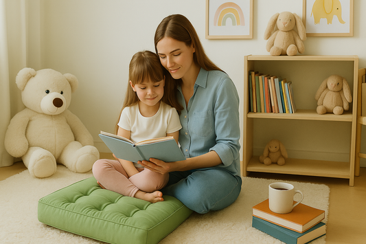 Best Floor Seating for Homes with Kids and Pets | Safe & Stylish with LuziQove