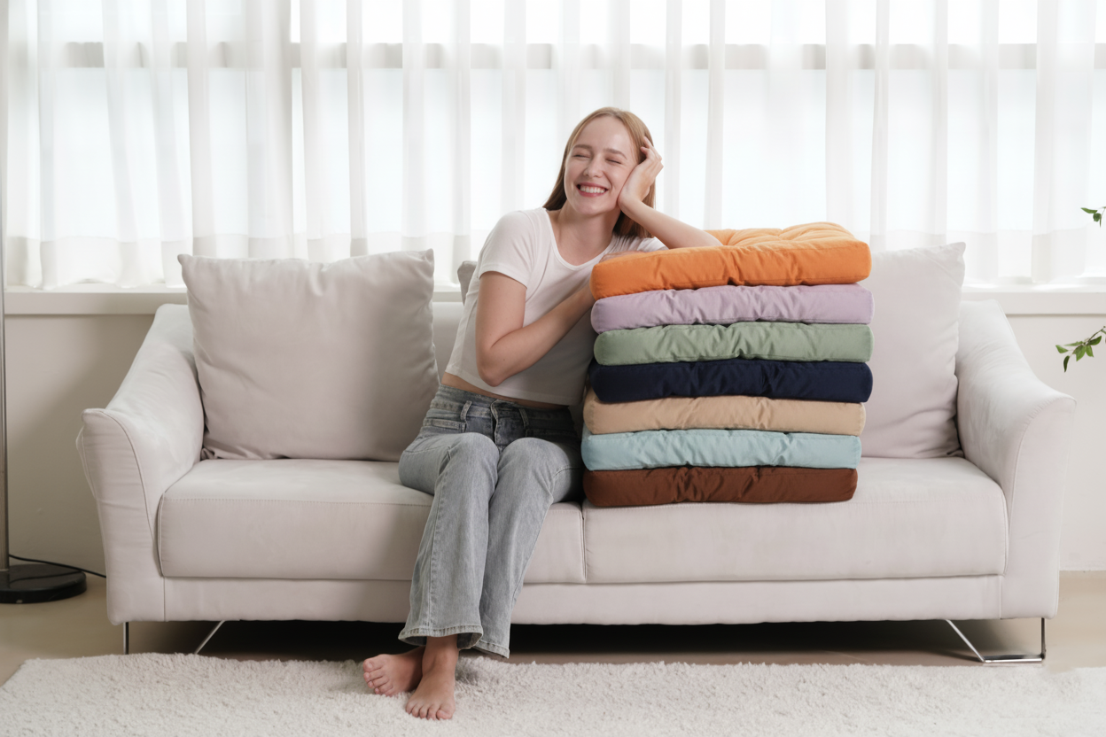 Is a 22-Inch Floor Pillow Big Enough? A Real-Life Size Guide