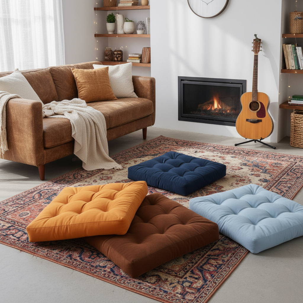 Are Floor Pillows Suitable for Hardwood Floors?