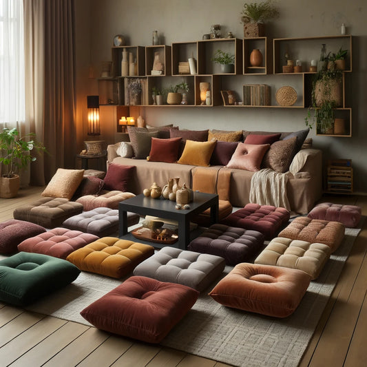 Multi-Functional Ways to Use Floor Cushions in Every Room