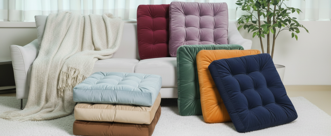 One Floor Pillow or Two? How Many Do You Actually Need