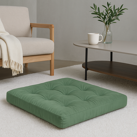 Reading, Tea, and Conversations – Create a Cozy Life with One LuziQove Floor Cushion
