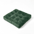 Green Velvet Floor Cushion