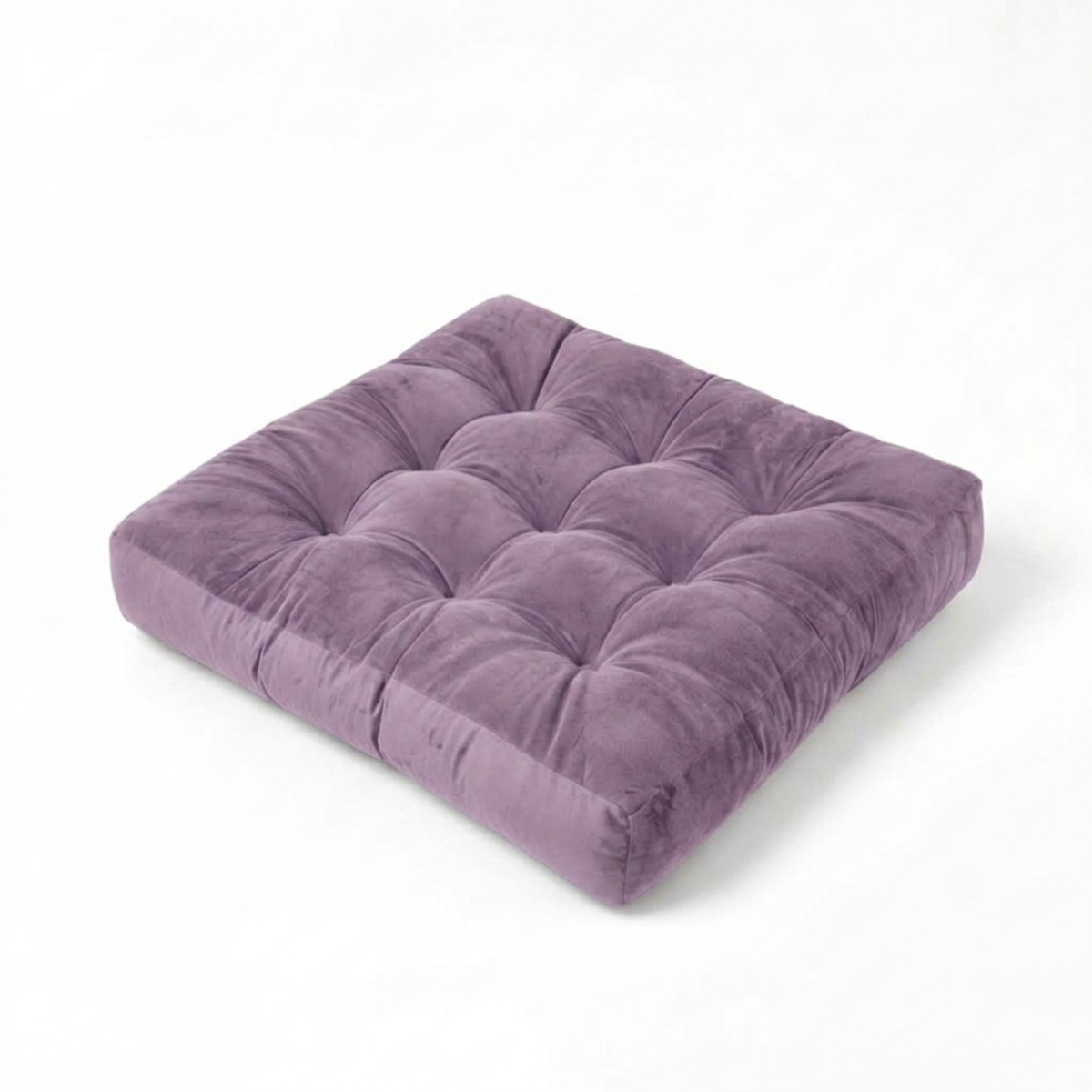 Lavender Velvet Floor Cushion