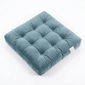 Pastel Blue Velvet Floor Pillow