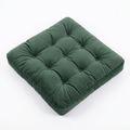 Green Velvet Floor Cushion