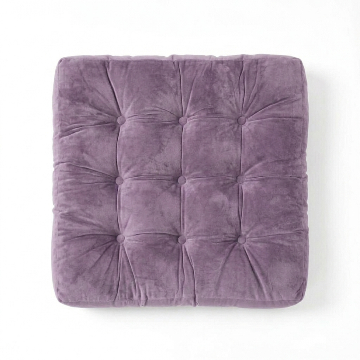 Velvet Floor Pillow Set of 2 – Lavender
