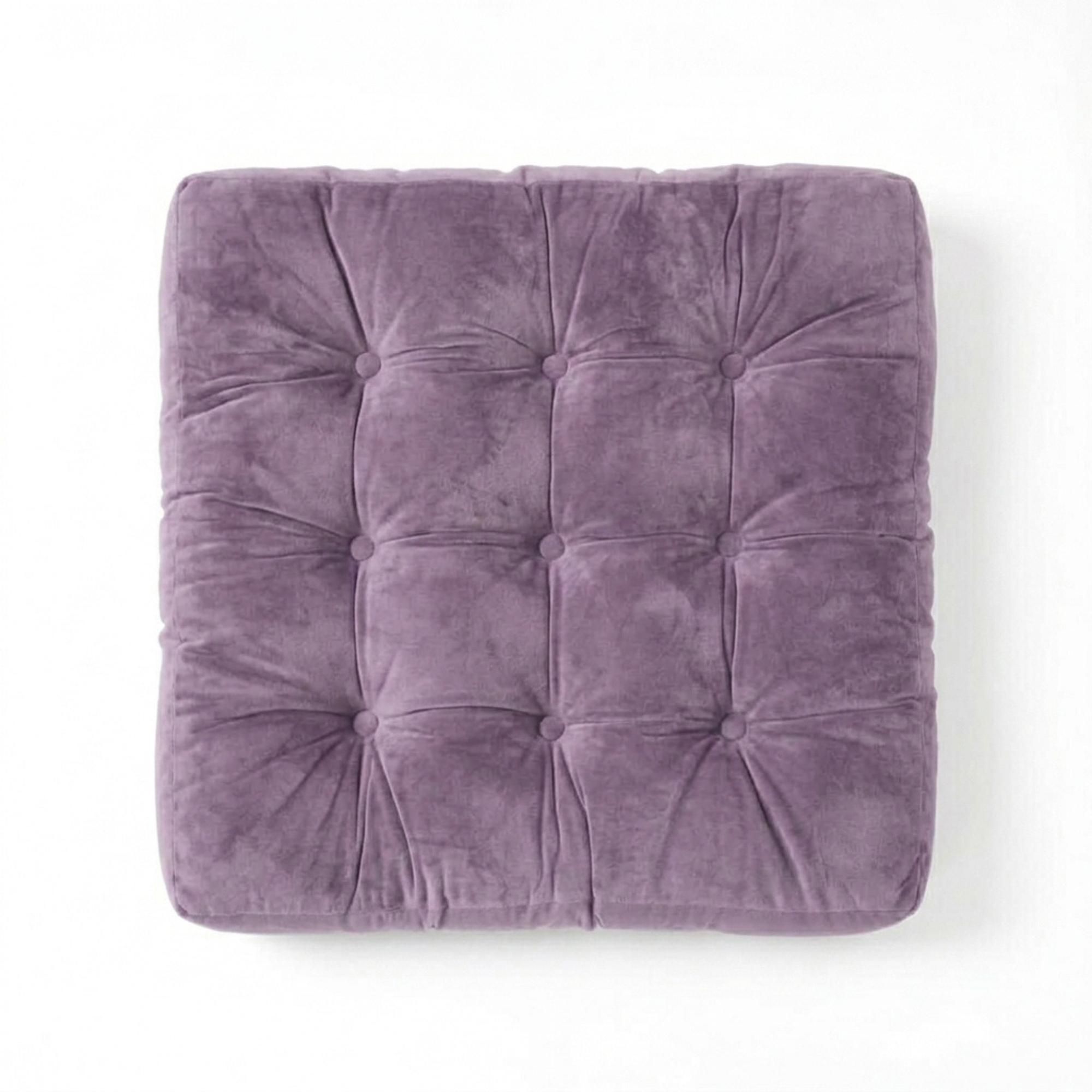 Lavender Velvet Floor Cushion